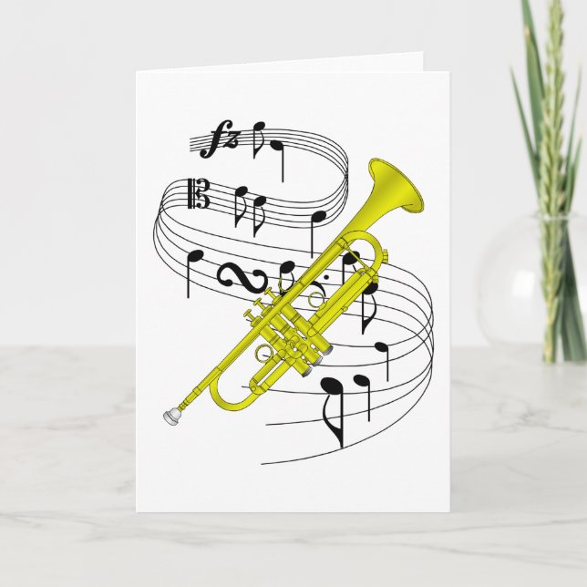 Trumpet Card (Front)