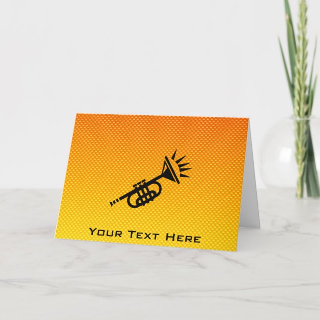 Trumpet Card (Front)