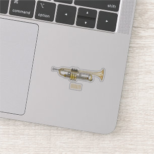 Trumpet cartoon illustration