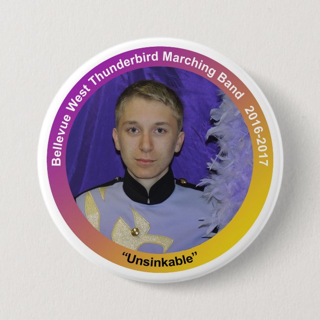 Trumpet_ChaseF_2016-2017 7.5 Cm Round Badge (Front)