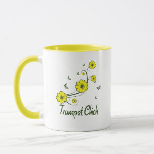 Trumpet Chick Mug