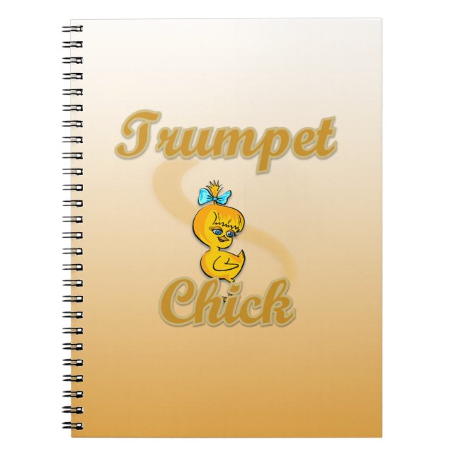 Trumpet Chick Notebook (Front)