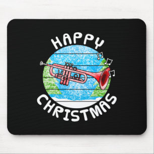 Trumpet Christmas Trumpeter Br Musician Music Teac Mouse Mat