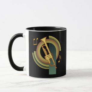 Trumpet Deco1 Mug