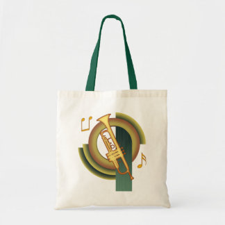 Trumpet Deco Tote Bag