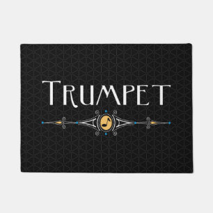 Trumpet Decorative Line Doormat
