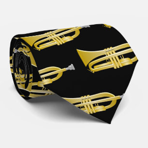 Trumpet Design Tie