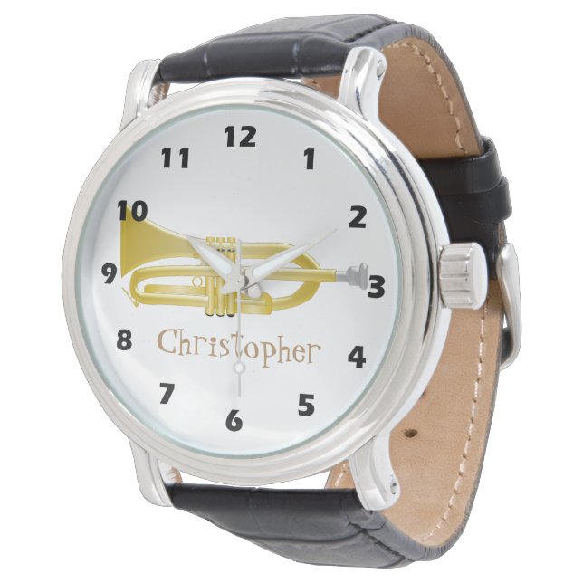 Trumpet Design Watch (Angled)