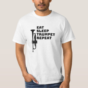 Trumpet - Eat Sleep Trumpet Repeat T-Shirt