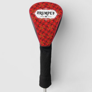 Trumpet Emblem Golf Head Cover