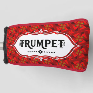 Trumpet Emblem Golf Head Cover