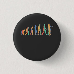 Trumpet Evolution 3 Cm Round Badge