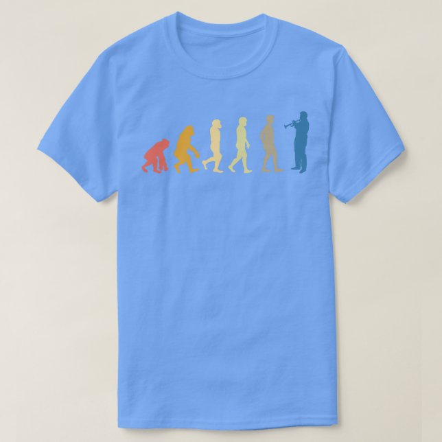 Trumpet Evolution 4 T-Shirt (Design Front)