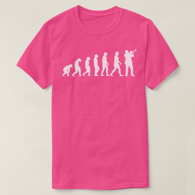 Trumpet Evolution 5 T-Shirt (Design Front)