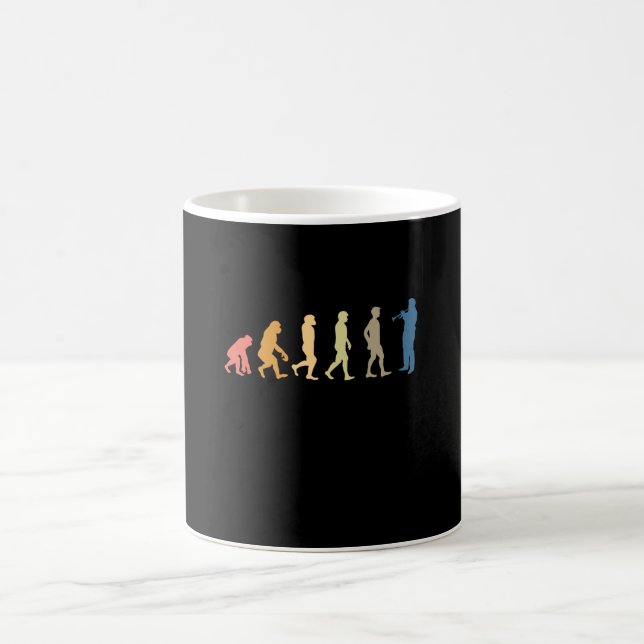 Trumpet Evolution Coffee Mug (Center)