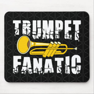 Trumpet Fanatic Mouse Mat