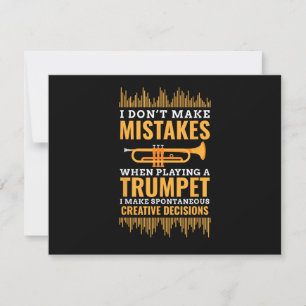 Trumpet Funny Musician Band Player Trumpeter Gift