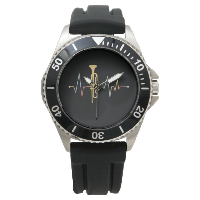Trumpet Heartbeat Watch (Front)
