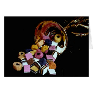 Trumpet Horn with Liquorice Candy Christmas