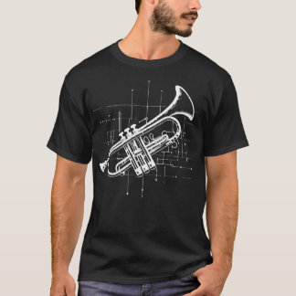 trumpet instrument design T-Shirt