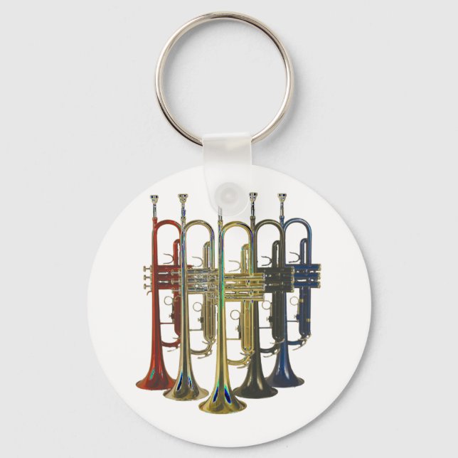 Trumpet Key Ring (Front)