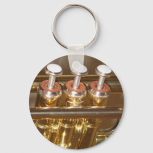 Trumpet keychain