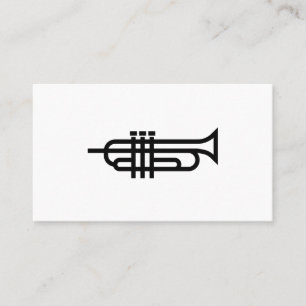 Trumpet Logo - Business Cards