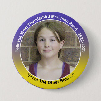 Trumpet Madalyn 9 7.5 Cm Round Badge