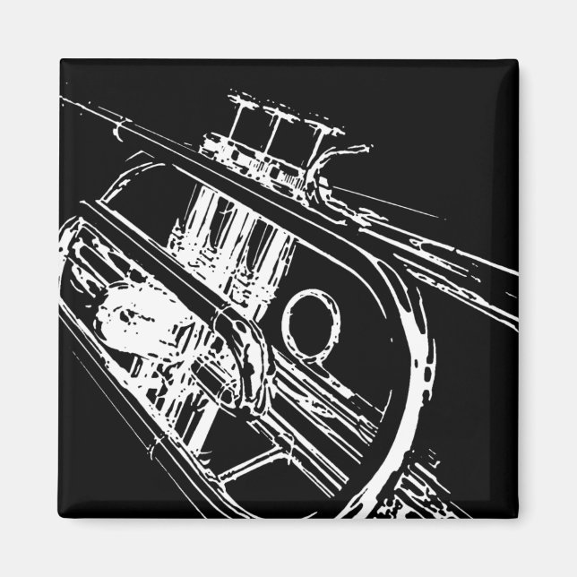 Trumpet Magnet (Front)