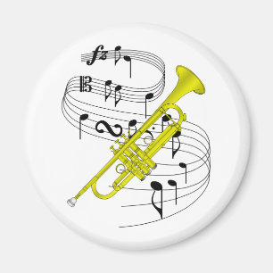Trumpet Magnet