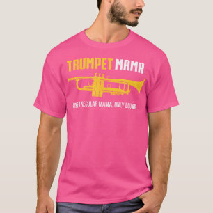 Trumpet Mama Funny Cute Marching Band T-Shirt