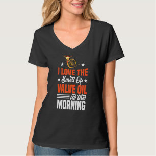 Trumpet Motif For Trumpet Player T-Shirt