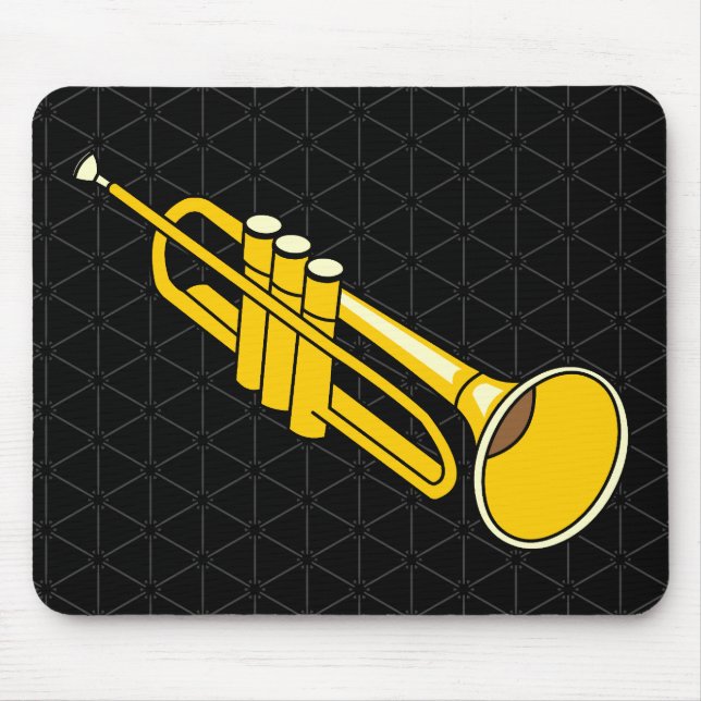 Trumpet Mouse Mat (Front)