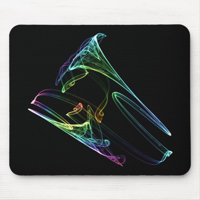 Trumpet Mouse Mat (Front)