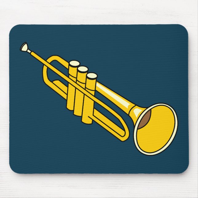 Trumpet Mouse Mat (Front)