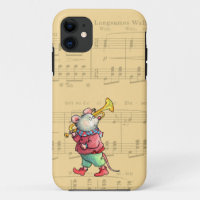 Trumpet Mouse on Sheet Music - Case-nate iPhone 5