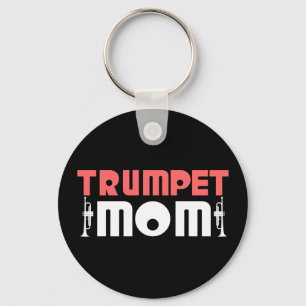 Trumpet Mum Key Ring