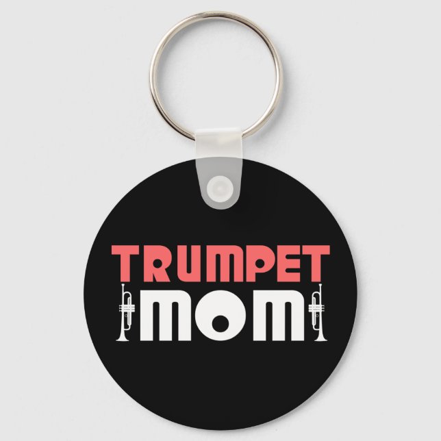 Trumpet Mum Key Ring (Front)