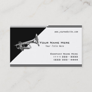 Trumpet Music Business Card