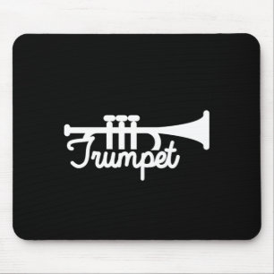 Trumpet Music Musician Instrument Orchestra Gift Mouse Mat