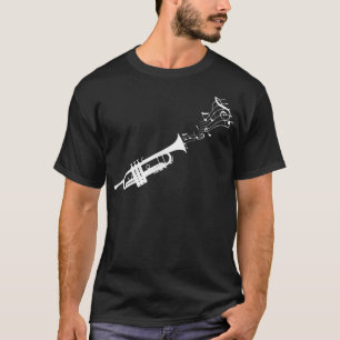 Trumpet Music Notes Trumpet Player T-Shirt