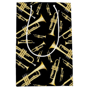 Trumpet Music Teacher Medium Gift Bag