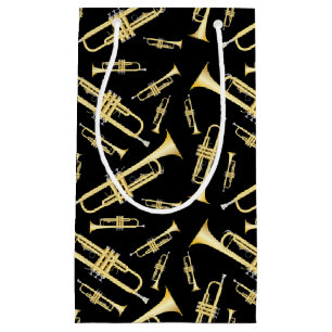 Trumpet Music Teacher Small Gift Bag