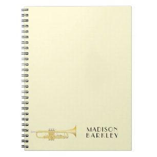 Trumpet Musician Band Teacher Notebook