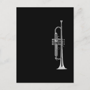 Trumpet Musician Postcard