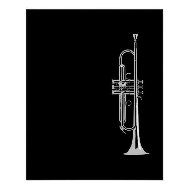 Trumpet Musician Poster (Front)