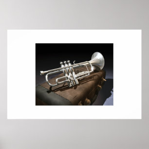 Trumpet on Case Poster