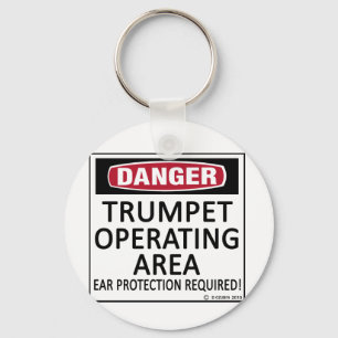 Trumpet Operating Area Key Ring