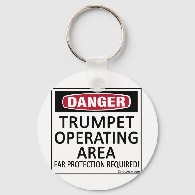 Trumpet Operating Area Key Ring (Front)