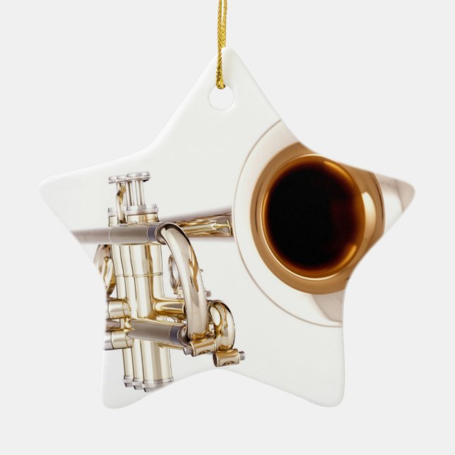 Trumpet or Cornet Ornament (Front)